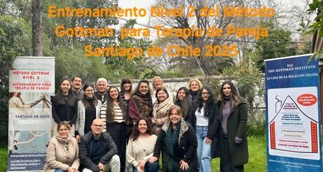 Culminamos el ciclo de los Entrenamientos del Método Gottman con los niveles 2 y 3 en Santiago de Chile
